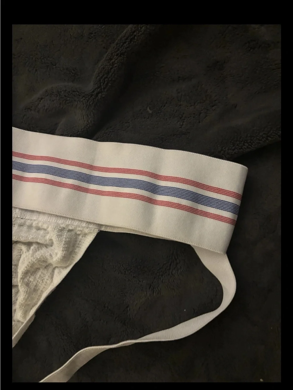 SKYSPER JOCKSTRAP RED BLUE WHITE BAND SHIPS FAST JOCKSTRAP SUPPORTER NEW XXL